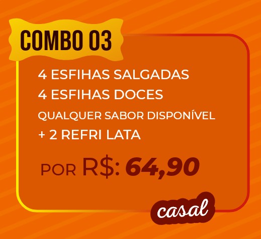 Combo Esfiha - 03