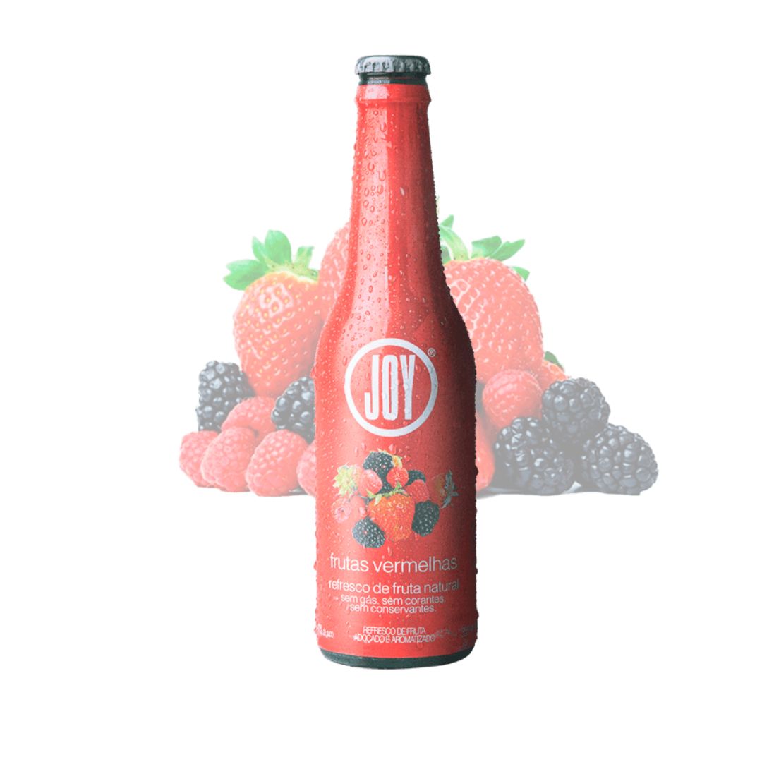 SUCO JOY FRUTAS VERMELHAS 355M