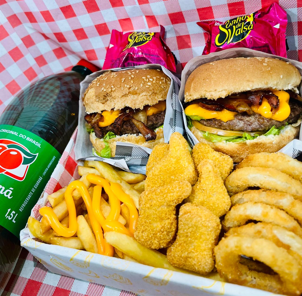 COMBO CASAL BURGUER