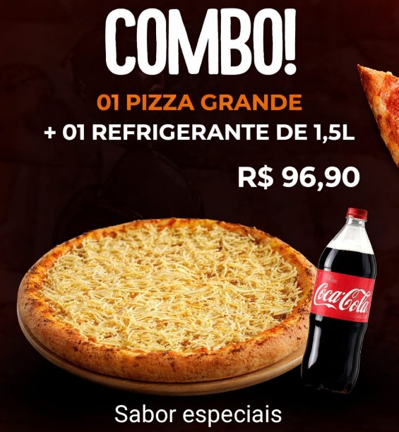 Combo Pizza Grande + Refri 1,5