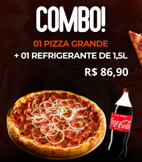 Combo Pizza Grande + Refri 1,5